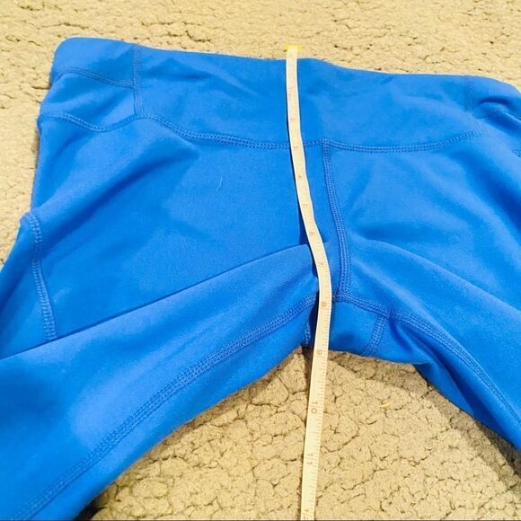 Athleta Blue Yoga Pants Size Small - Picture 7 of 12
